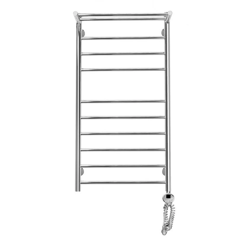 Полотенцесушитель электрический Domoterm Медея с полкой П10 500х1000 ER правый, хром