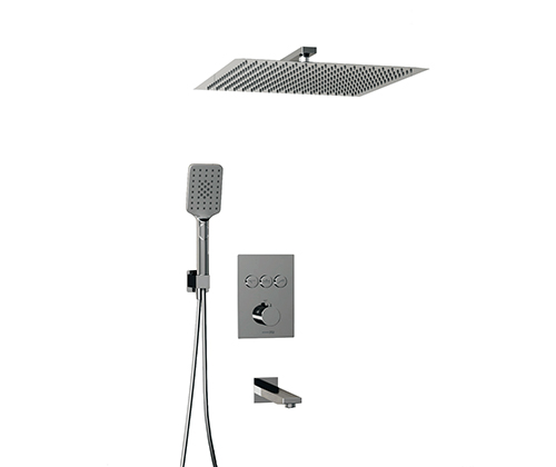 Душевой комплект WasserKraft A171919 Thermo хром