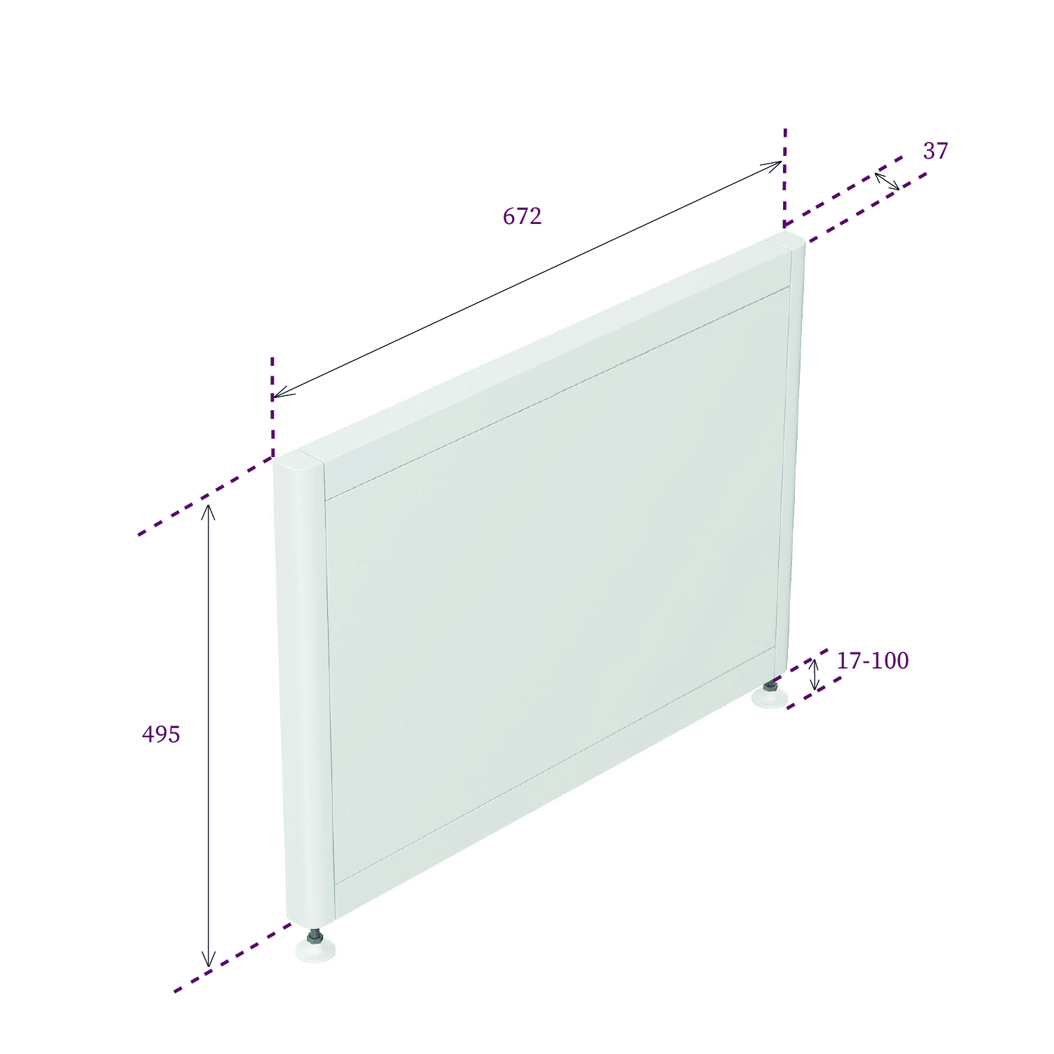 Экран под ванну Onika боковой 70 Лагуна, Монако, Одио
