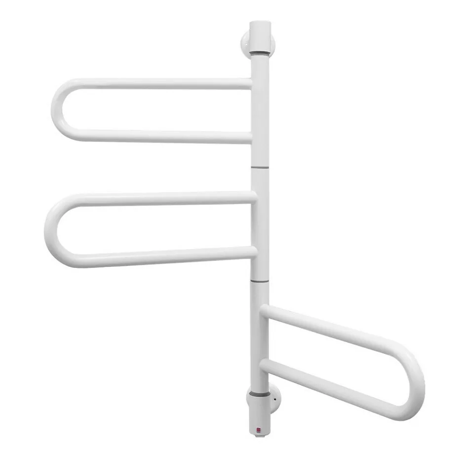Полотенцесушитель электрический Energy U G3K 40х74.5 поворотный, белый матовый