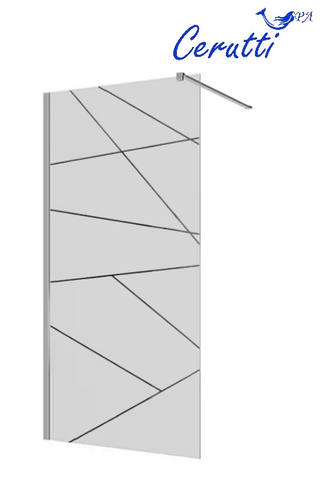 Душевая перегородка Cerutti Spa PICK T120 (120x190)