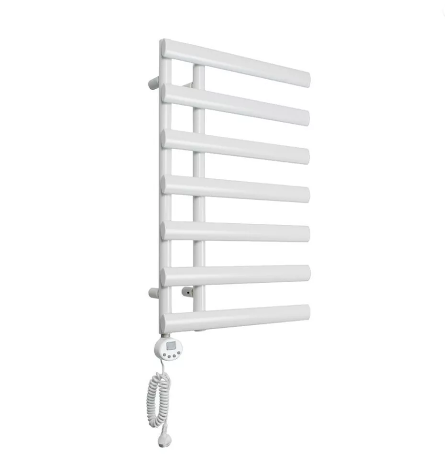 Полотенцесушитель электрический Domoterm Гамма П7 500х780 EL левый, белый матовый