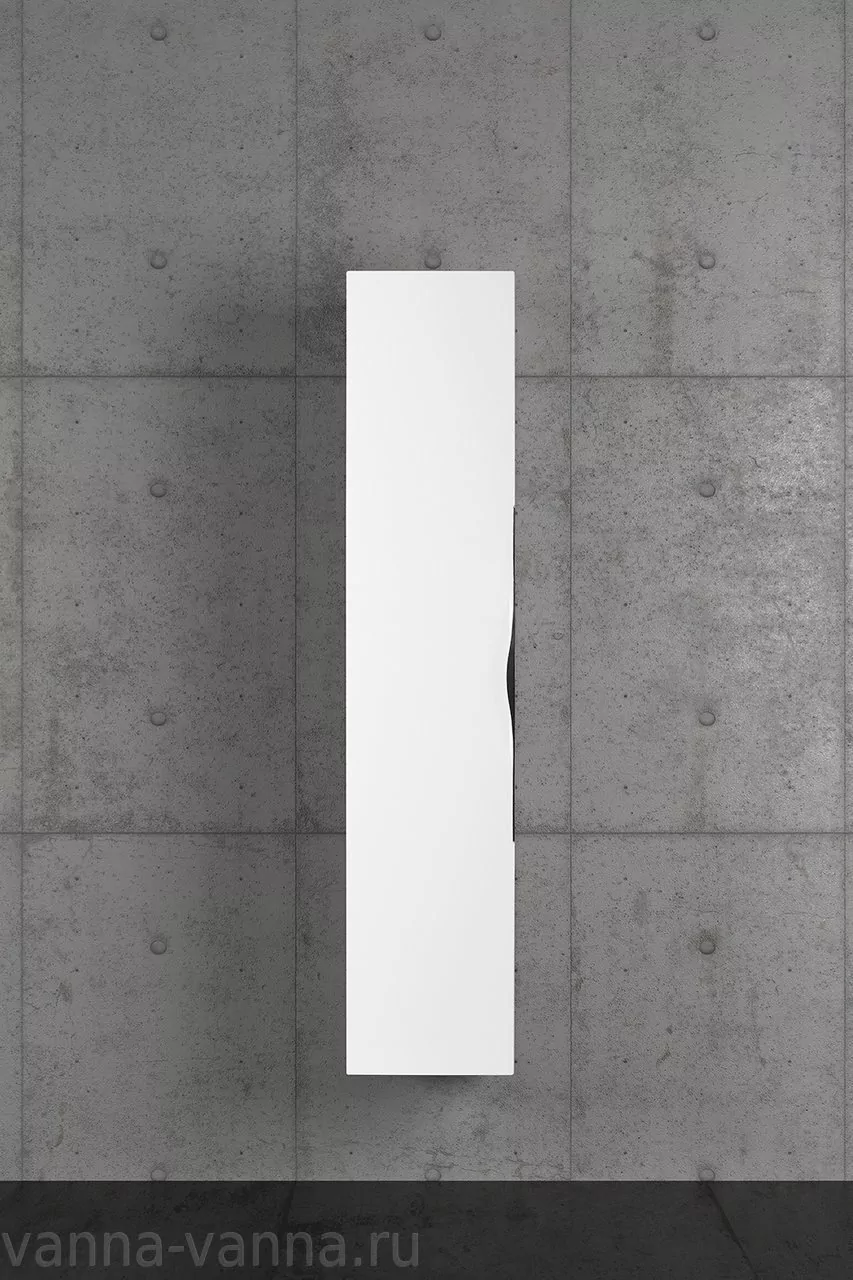 Пенал Vod-ok Марко 35 R/L подвесной, 1 дверь, белый + 13 цветов, ручка хром или черный