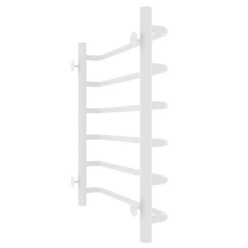 Полотенцесушитель водяной Laris Стандарт П6 500х600 белый матовый