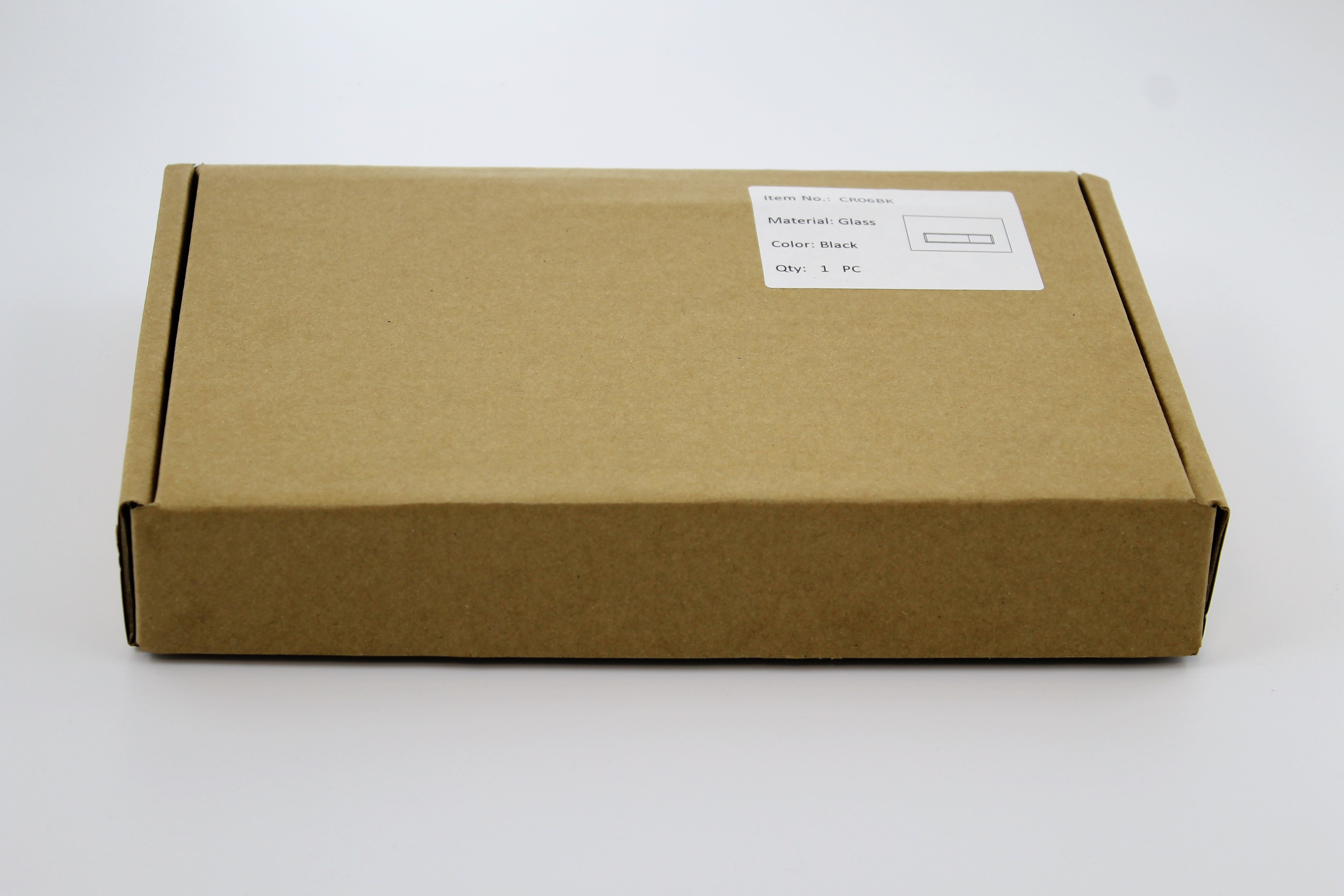 Кнопка смыва Ceruttispa CR05BK (черная, матовая)