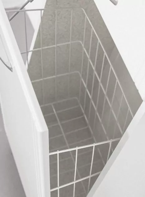 Пенал Style Line Стандарт 54 напольный, с корзиной для белья