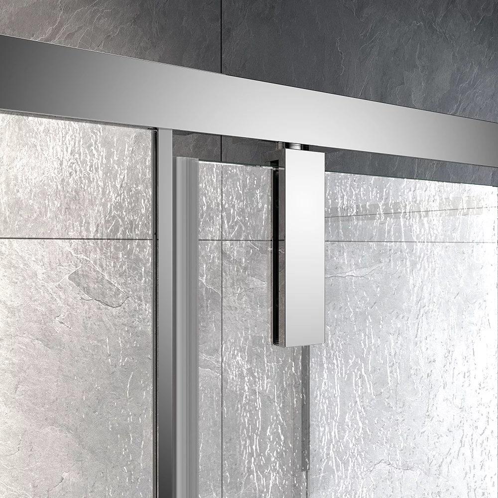 Душевой угол Veconi Rovigo RV-033R, 800х1000х1950 хром, стекло дождь