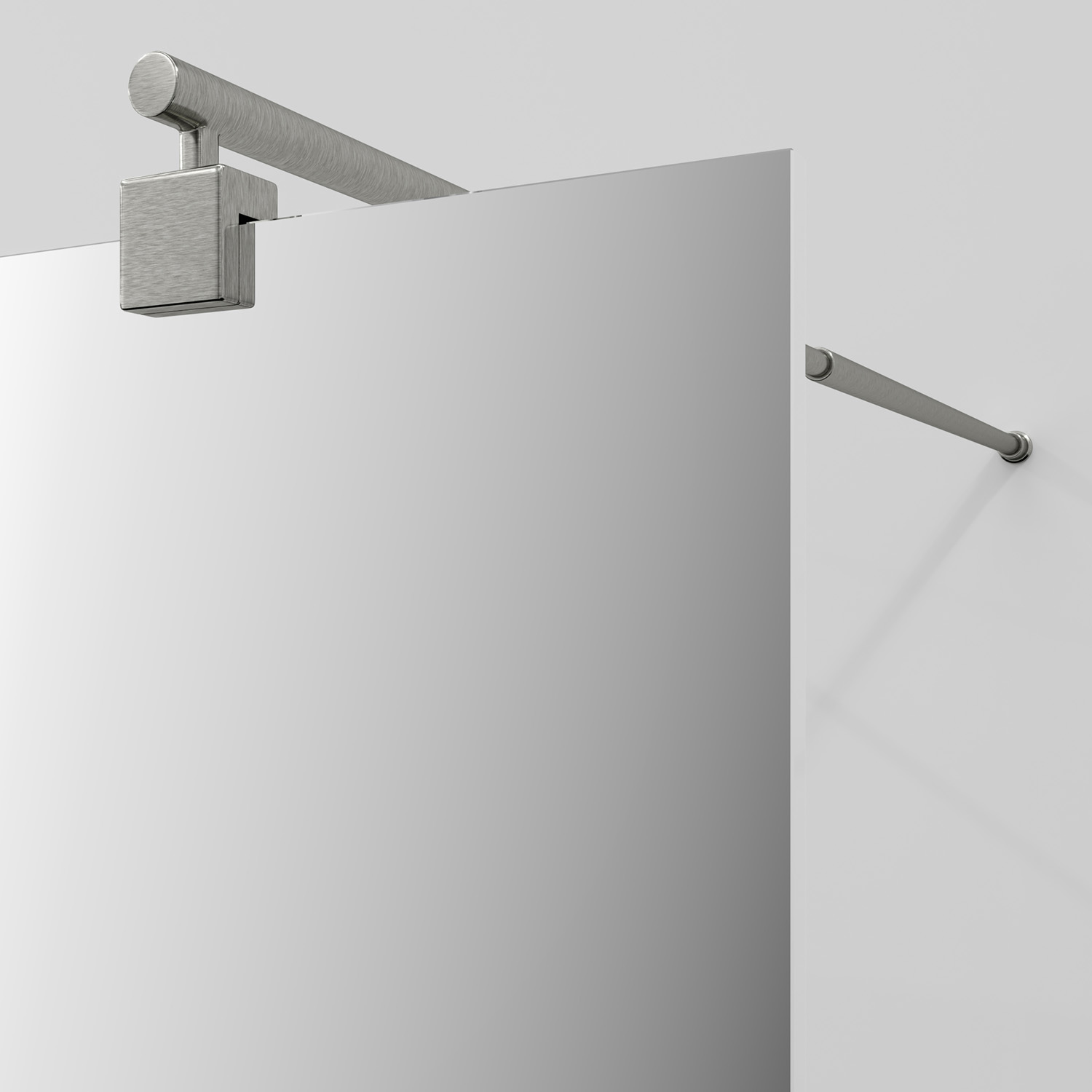 Душевая перегородка WasserKRAFT Vechte 60W44BN-MR никель