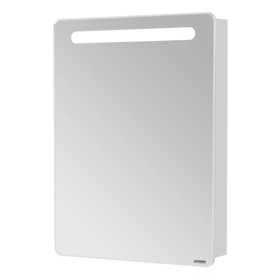 Зеркало-шкаф Aquaton Америна 60 L левый, свет, белый