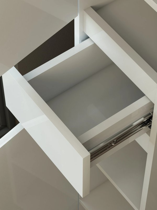 Пенал Emmy Морган 26 напольный, белый, универсальный