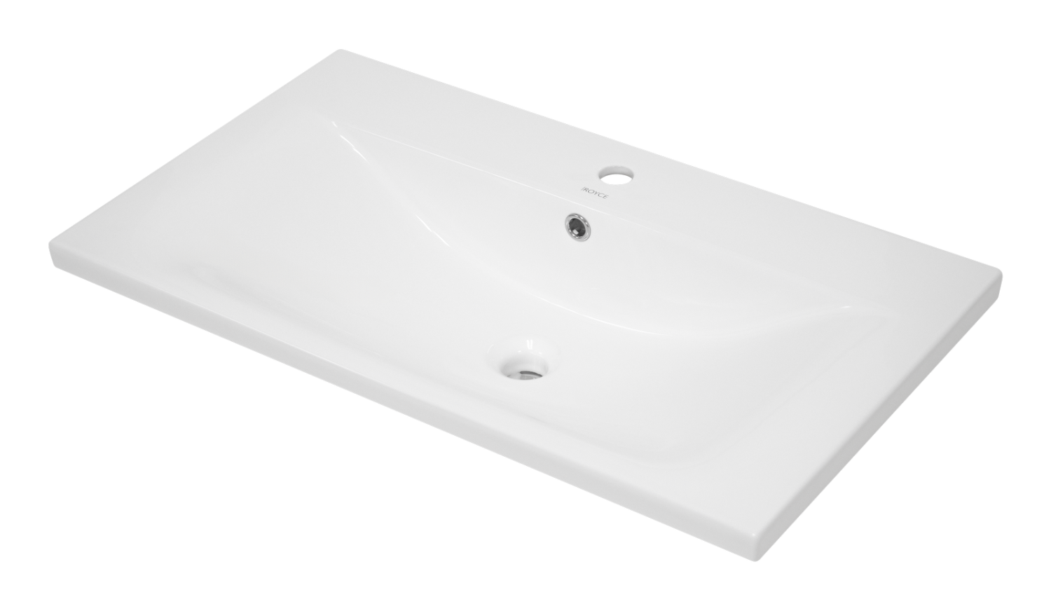 Тумба с раковиной Misty Лаки 80 белый