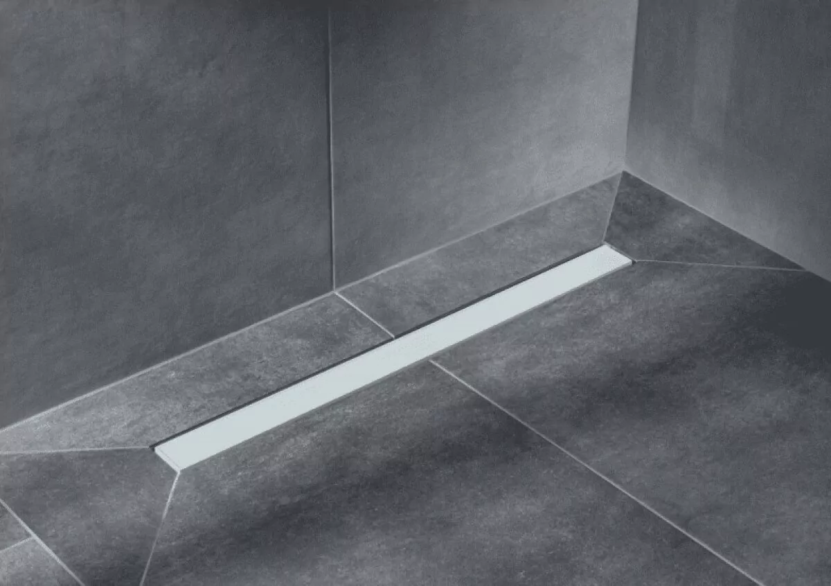 Душевой лоток ALMAes Laguna 600 LG60WH белое стекло