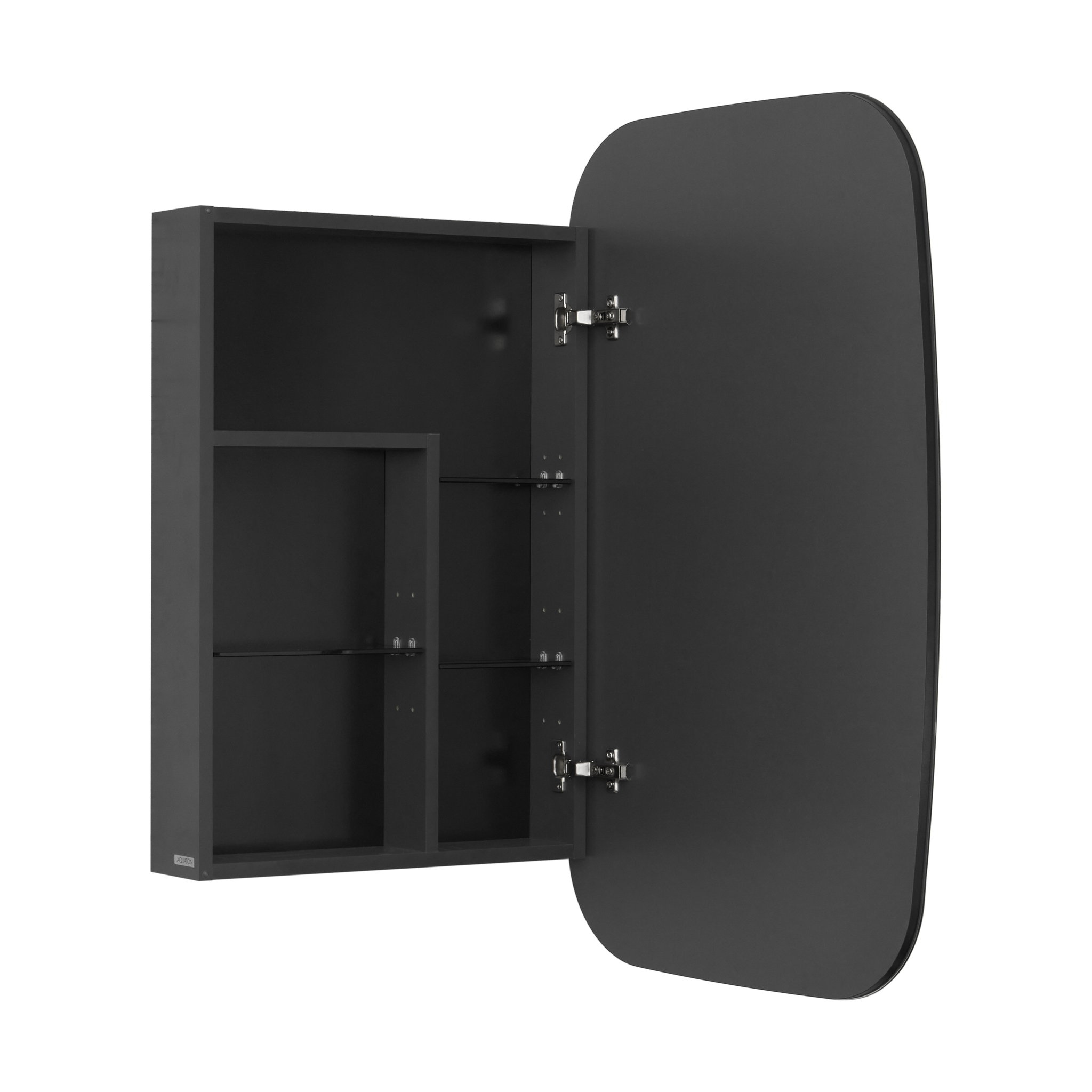 Зеркало-шкаф Aquaton Сохо 60 L/R графит