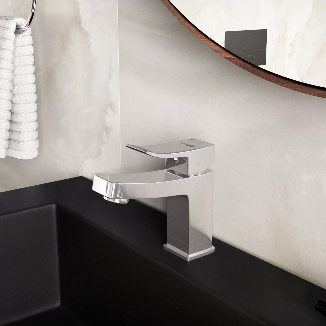 Смеситель для раковины WasserKraft Aller 1063 хром