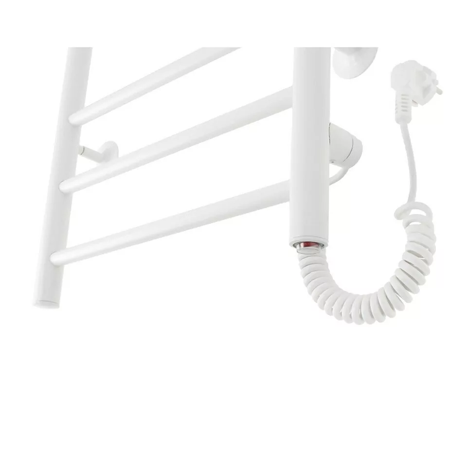 Полотенцесушитель электрический Domoterm Аврора DMT 109-6 40x80 EK R правый, белый матовый