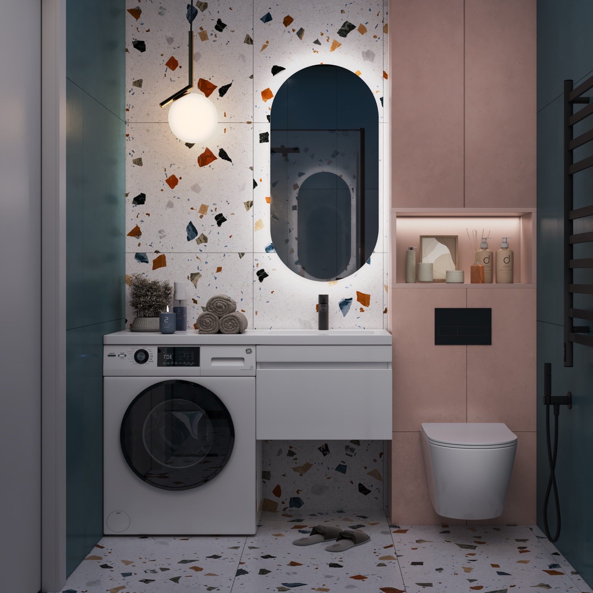 Тумба подвесная Vigo Urban 600-0-1, столешница 120 R, раковина Kamilla 120, 1 ящик, белый