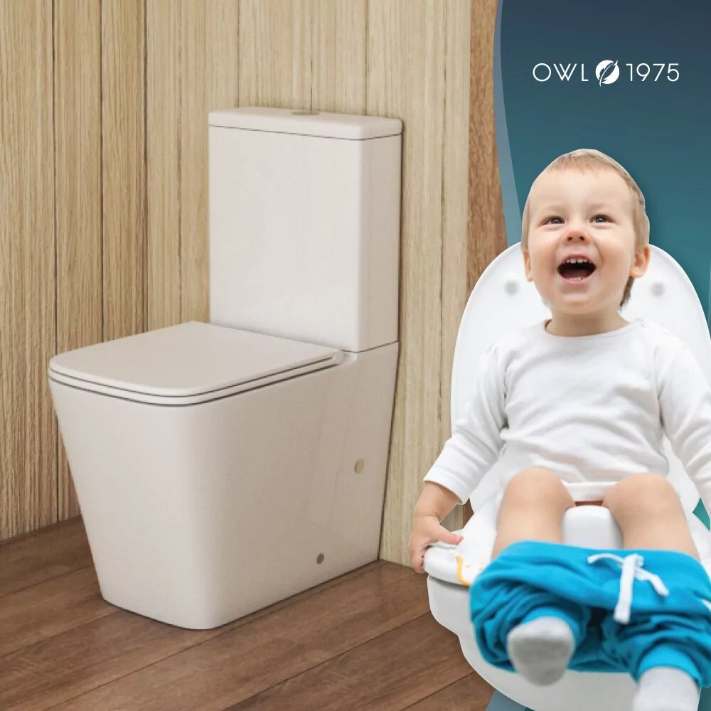 Унитаз Owl 1975 МOWLT190402 Vatter Ruta-G напольный, компакт, с микролифтом, белый