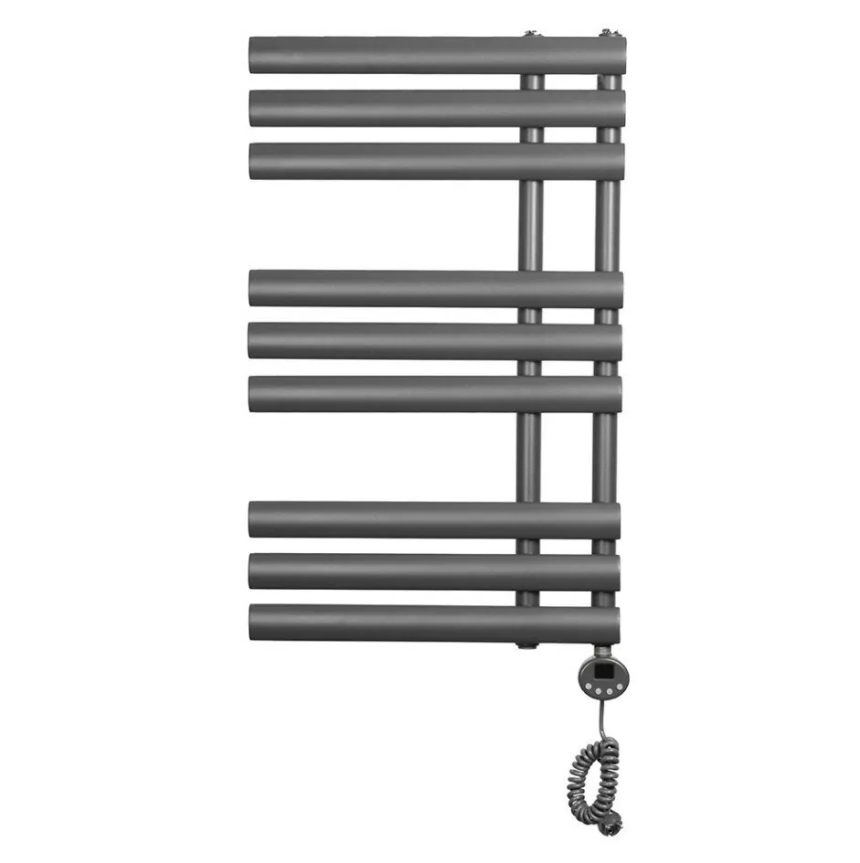 Полотенцесушитель электрический Domoterm Гамма П9 500х820 ER правый, графит