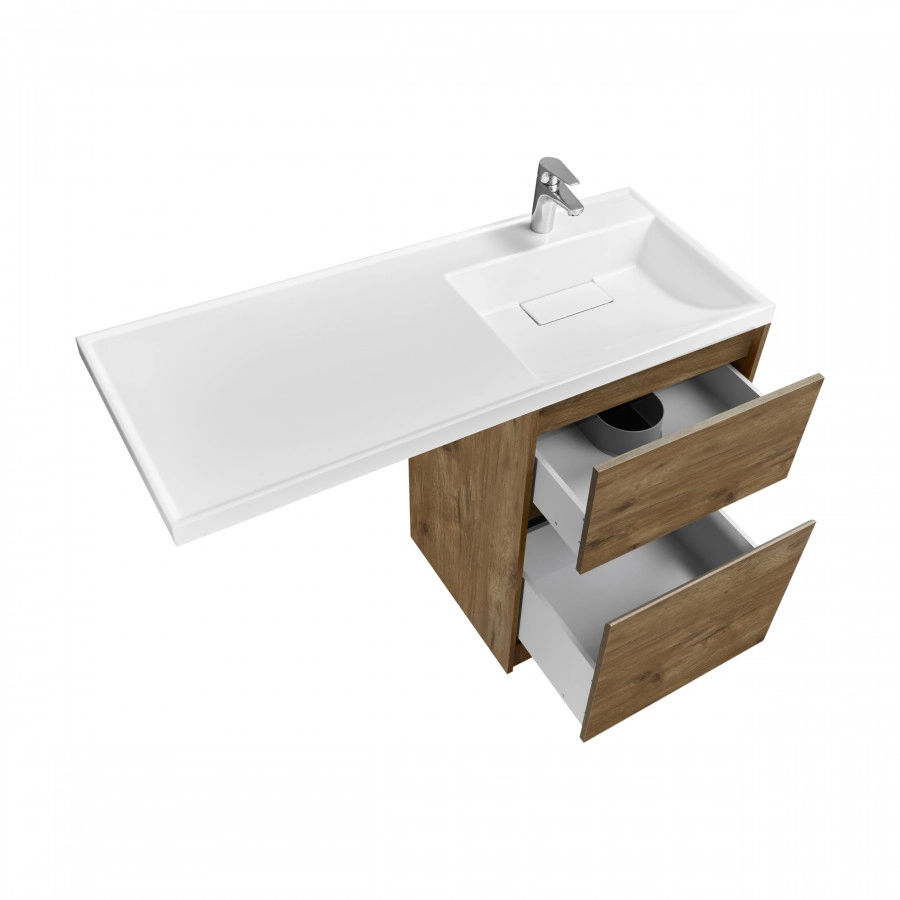 Тумба под раковину AQUATON Лондри 60, Дуб Рустикальный