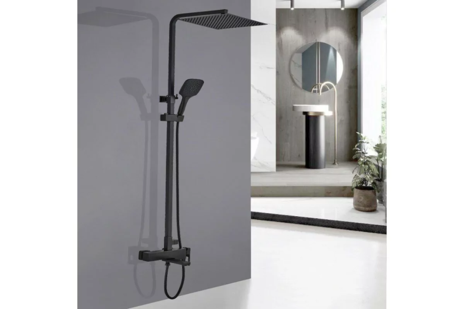 Душевая стойка ALMAes Tena TVZ-1825 черный матовый