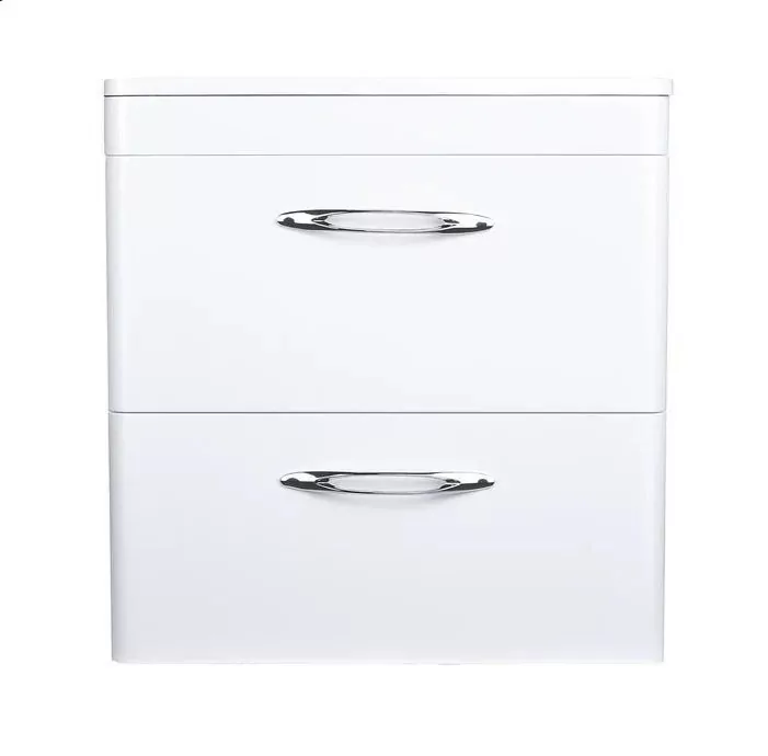 Тумба подвесная Style Line Каре 60 Люкс Plus с раковиной Каре Люкс 60, белая