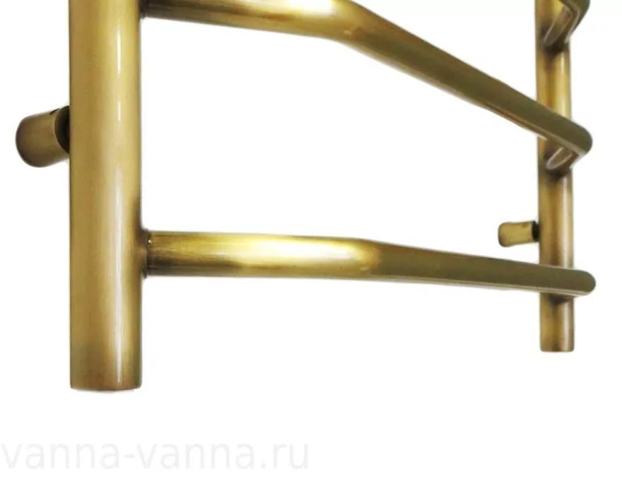 Полотенцесушитель водяной Domoterm Лаура П5 500x700 АБР античная бронза