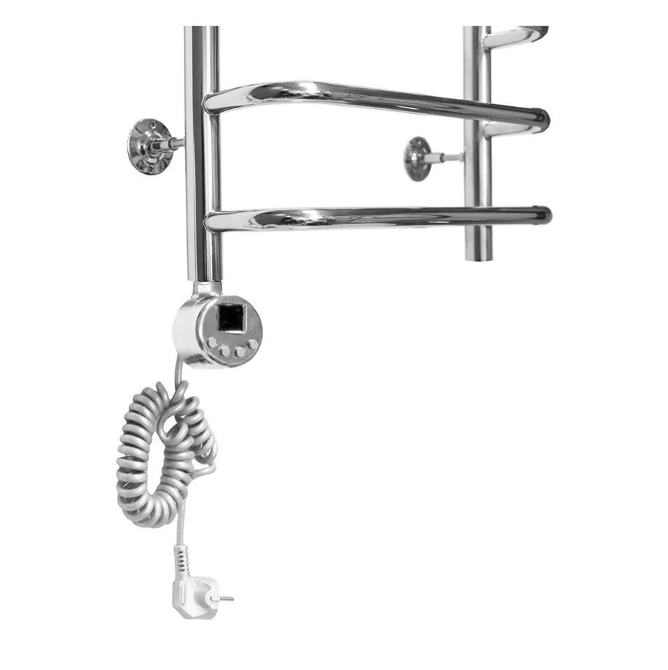 Полотенцесушитель электрический Domoterm Стефано П7 400x700 EL, хром