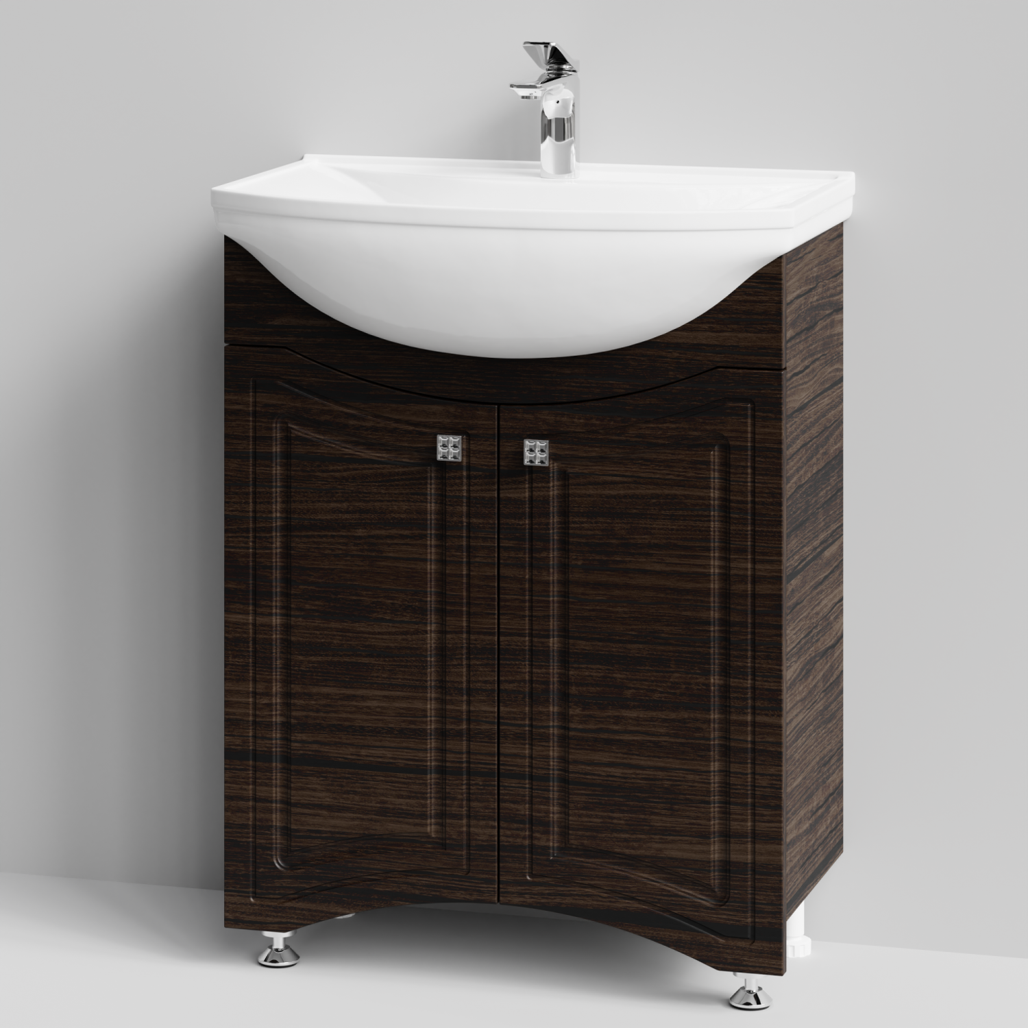 Тумба с раковиной Адам 65 напольная, Палисандр