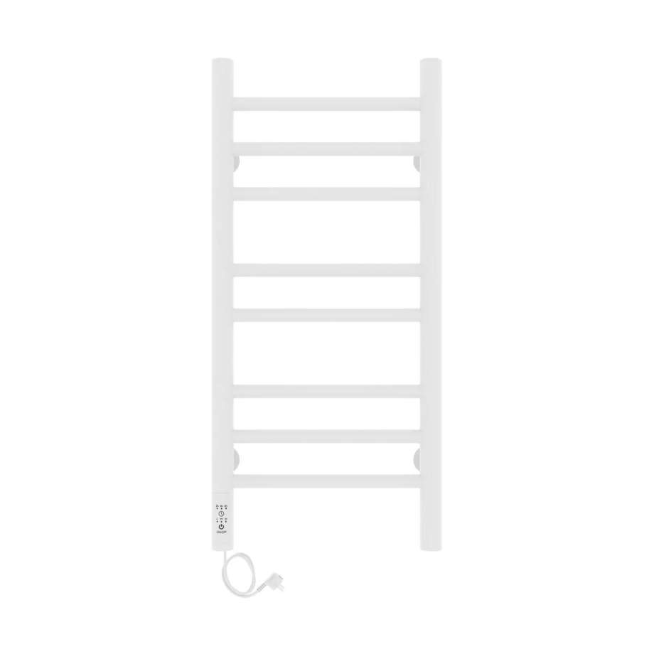 Полотенцесушитель электрический Laris Лаванда ЧК П8 300х700 левый, белый матовый