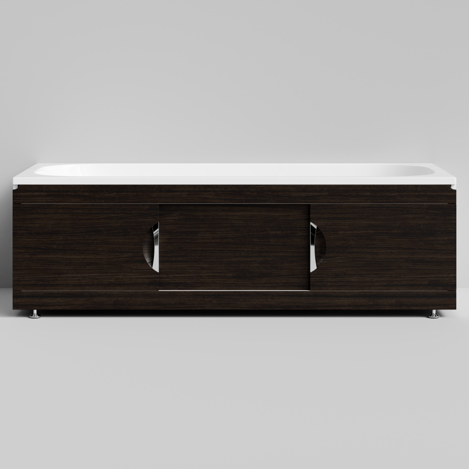 Экран под ванну Vod-ok Топ 180 раздвижной венге