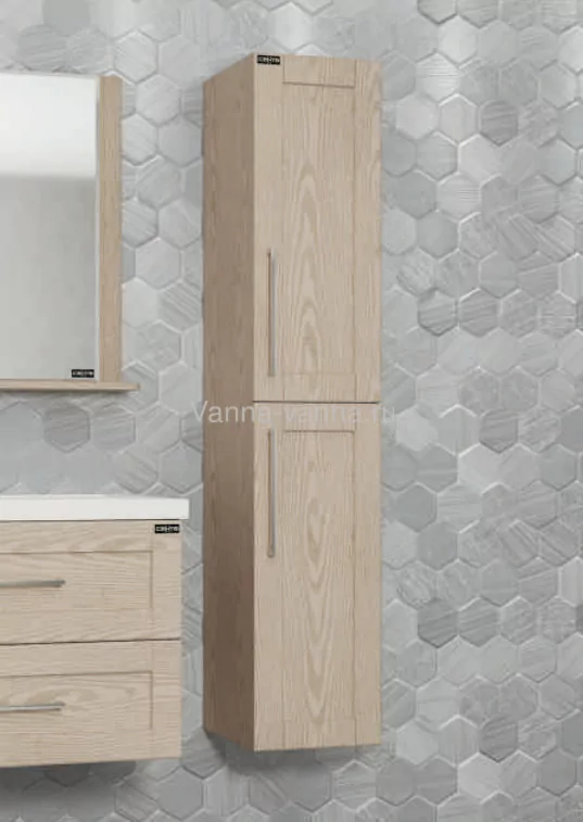 Пенал Санта Венера 30 L/R подвесной, дуб бежевый