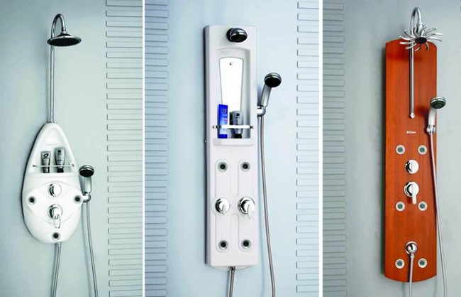 Душевые панели с гидромассажем