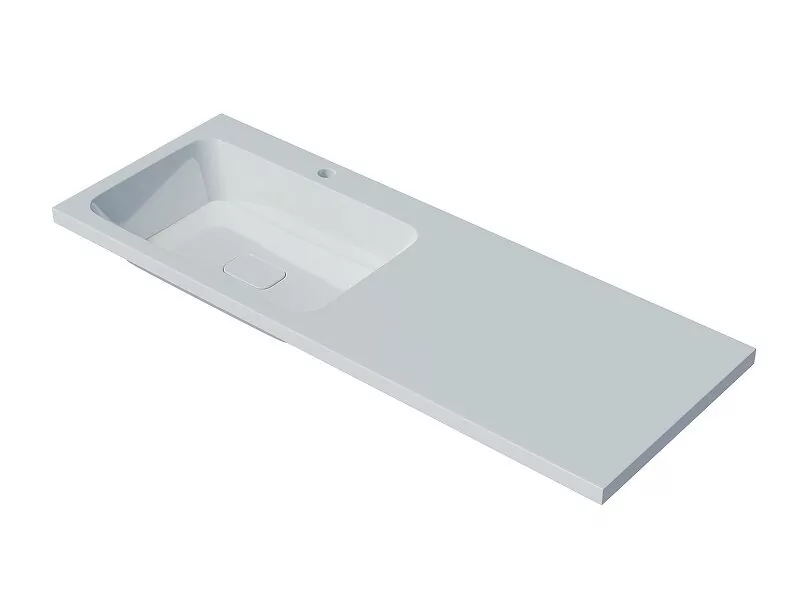 Раковина Madera Kamilla 130 L белая