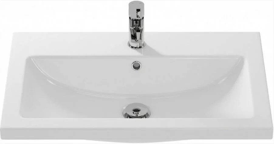 Тумба с раковиной Bellezza Асти 70 подвесная белая