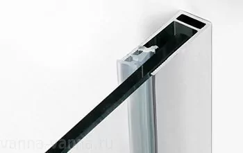 Душевой уголок WasserKraft Leine 35P11 90х90 пятиугольный, без поддона, прозрачное стекло, хром от магазина Vanna-Vanna.ru!