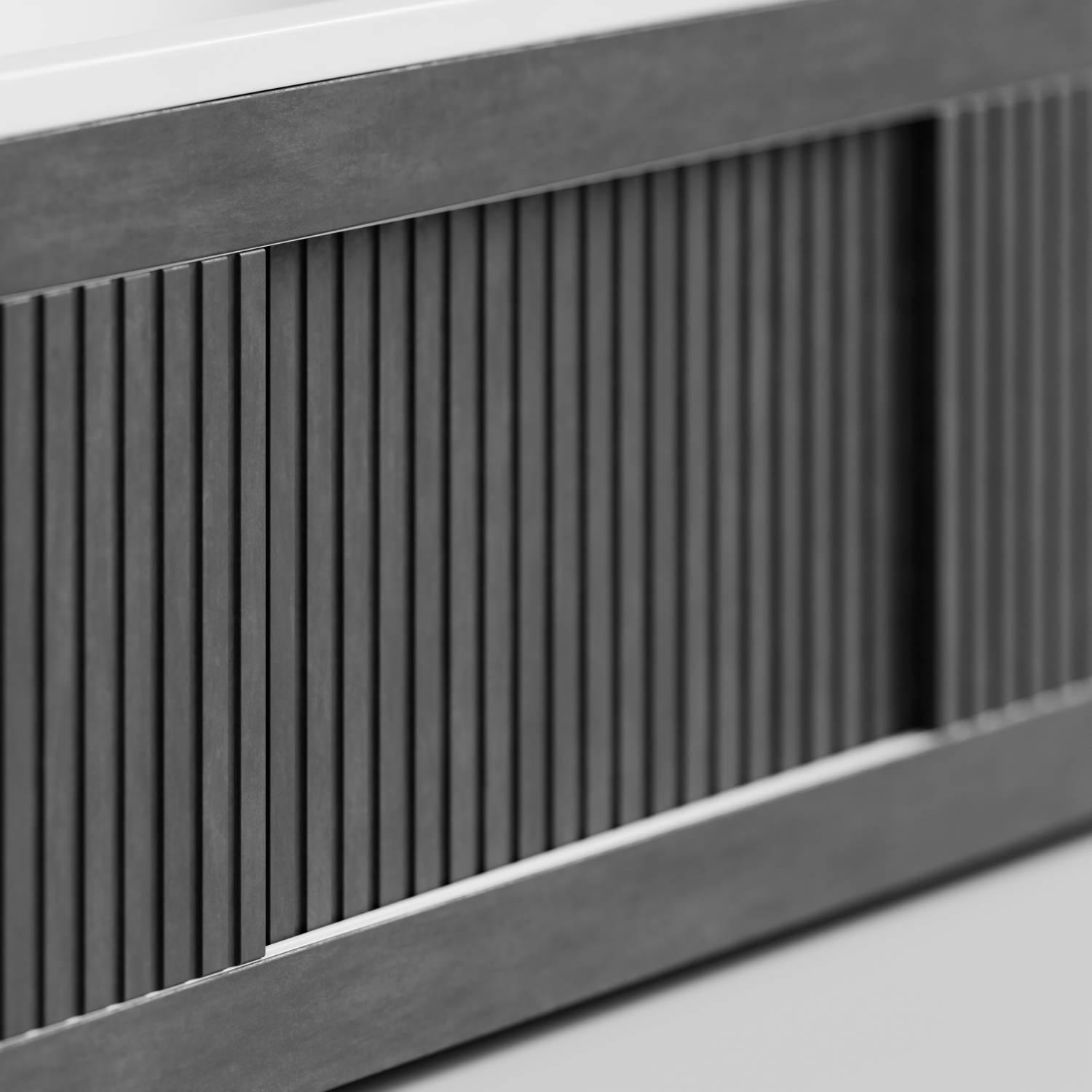 Экран под ванну Vod-ok Тач 180 раздвижной Серый камень