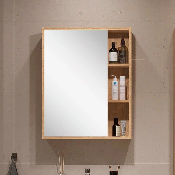 Зеркальный шкаф SanStar Lavanti/Graffa/Diva/Модена 50 Дуб вотан