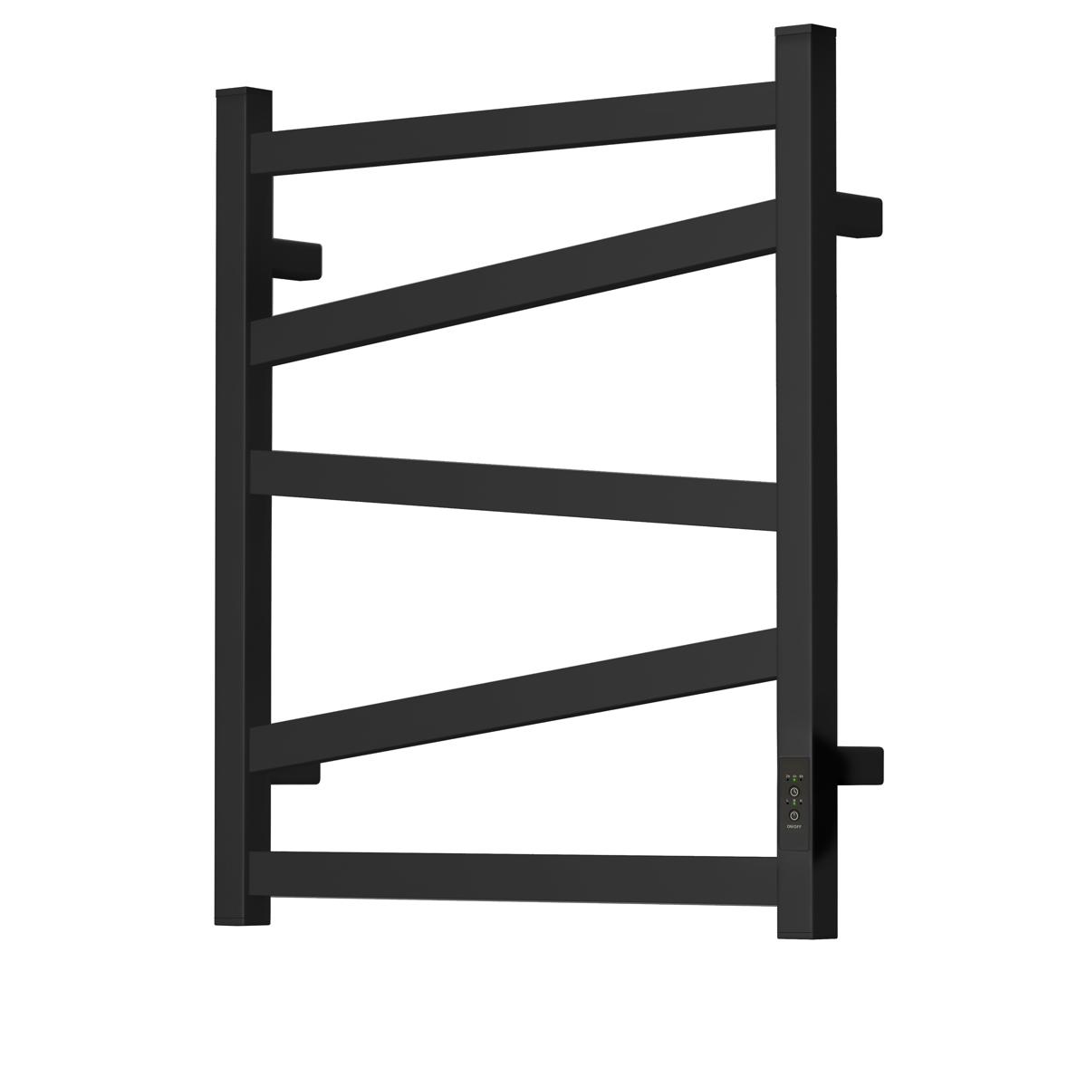 Полотенцесушитель электрический APEXTERMO Genesis GN00165BM 600x500, черный матовый