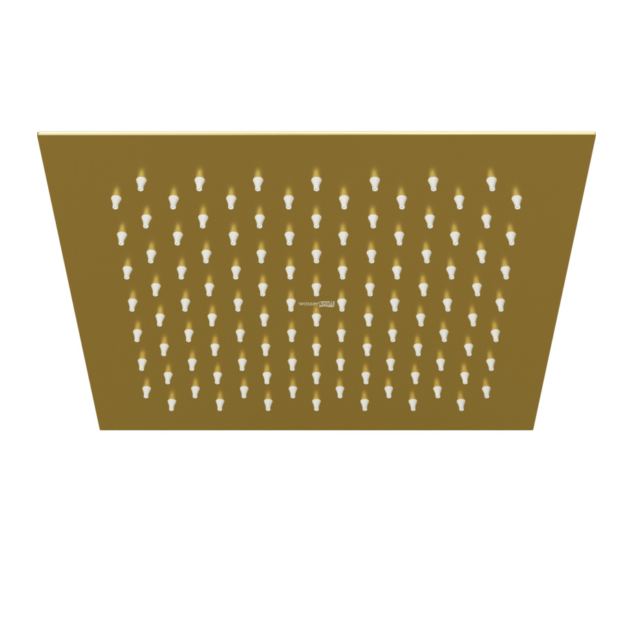 Верхний душ WasserKraft A198 матовое золото