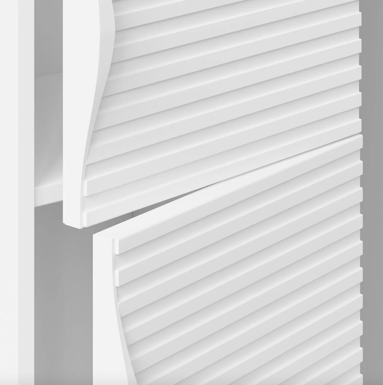 Пенал Vod-ok Elite Эйфория 35 L/R подвесной, F7 полосы горизонтальные, белый + 7 цветов