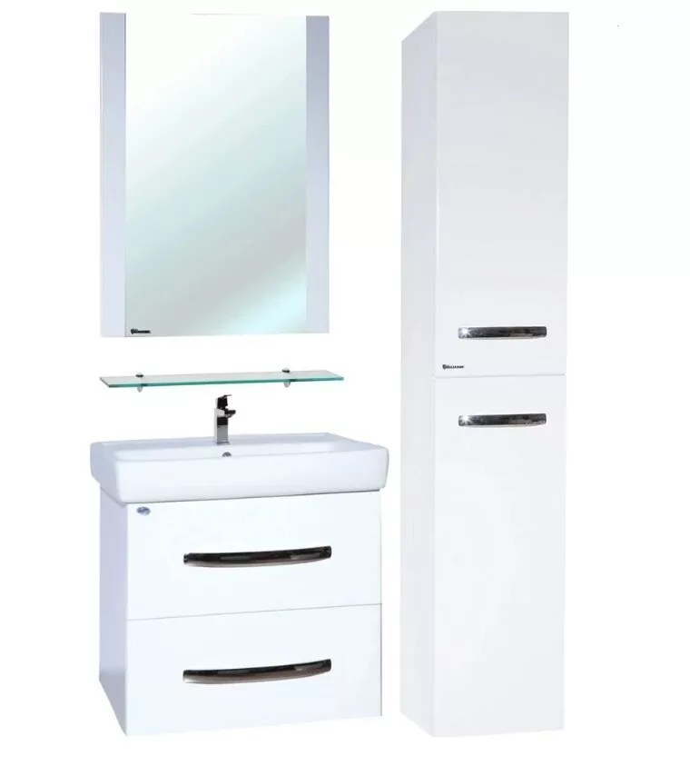 Мебель для ванной Bellezza Рокко 50 комплект, подвесной, белый Мебель для ванной Bellezza Рокко 50 комплект, подвесной, белый