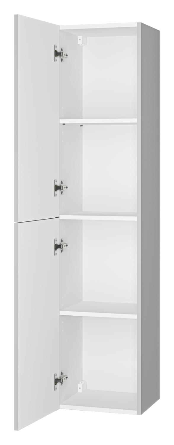 Пенал Misty Ненси 35 подвесной, L/R, серый