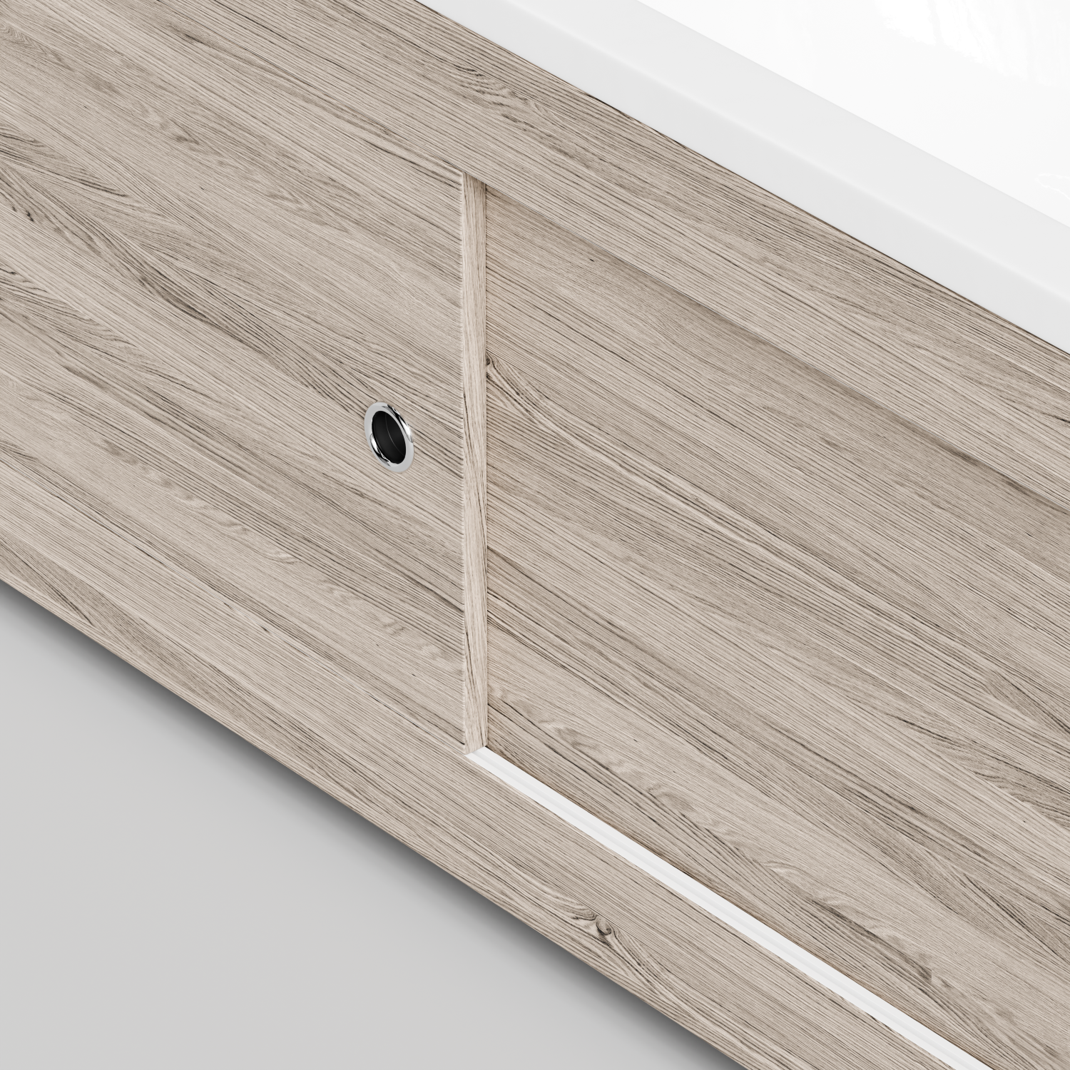 Экран под ванну Vod-ok Купе 170 раздвижной Дубослив ореховый светлый