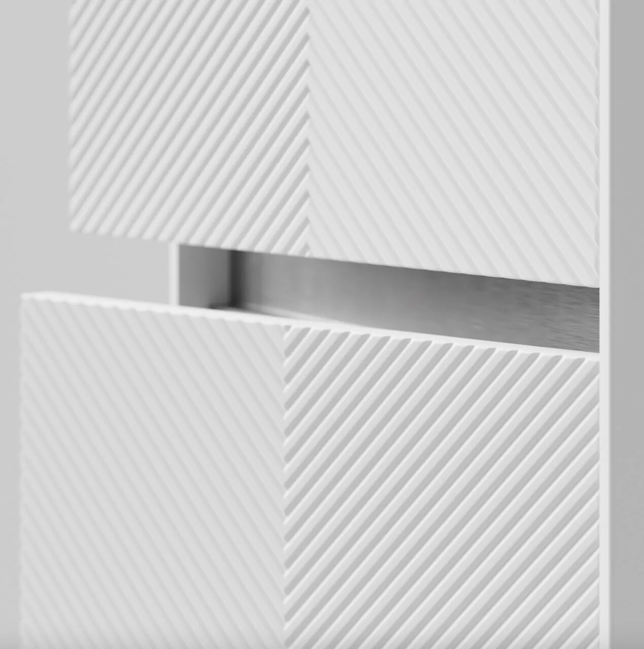 Пенал Vod-ok Соло 45 L/R подвесной, белый + 7 цветов