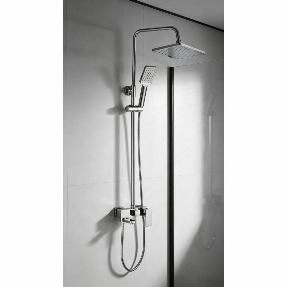 Душевая сиситема Ceruttispa CLELIA RS из латуни, цвет хром