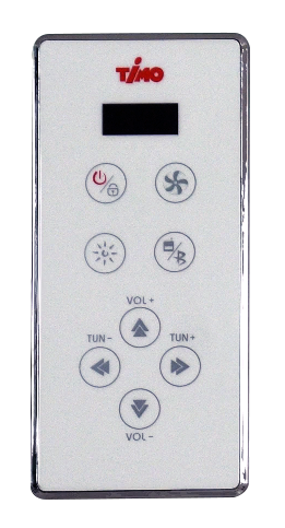 Душевая кабина Timo Comfort Т-8855 Fabric Glass 150*150*230+турецкая баня хамам