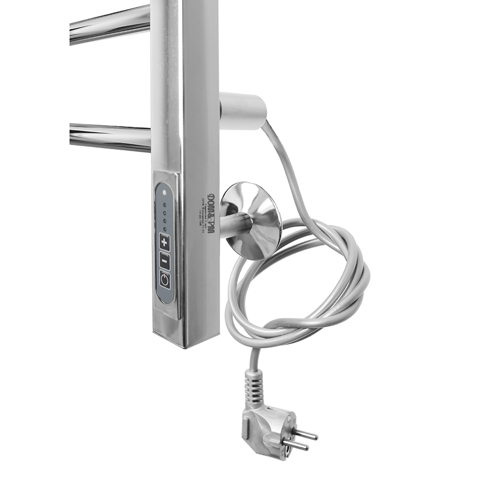 Полотенцесушитель электрический Domoterm DMT Куба П10 500x1000 EK R хром