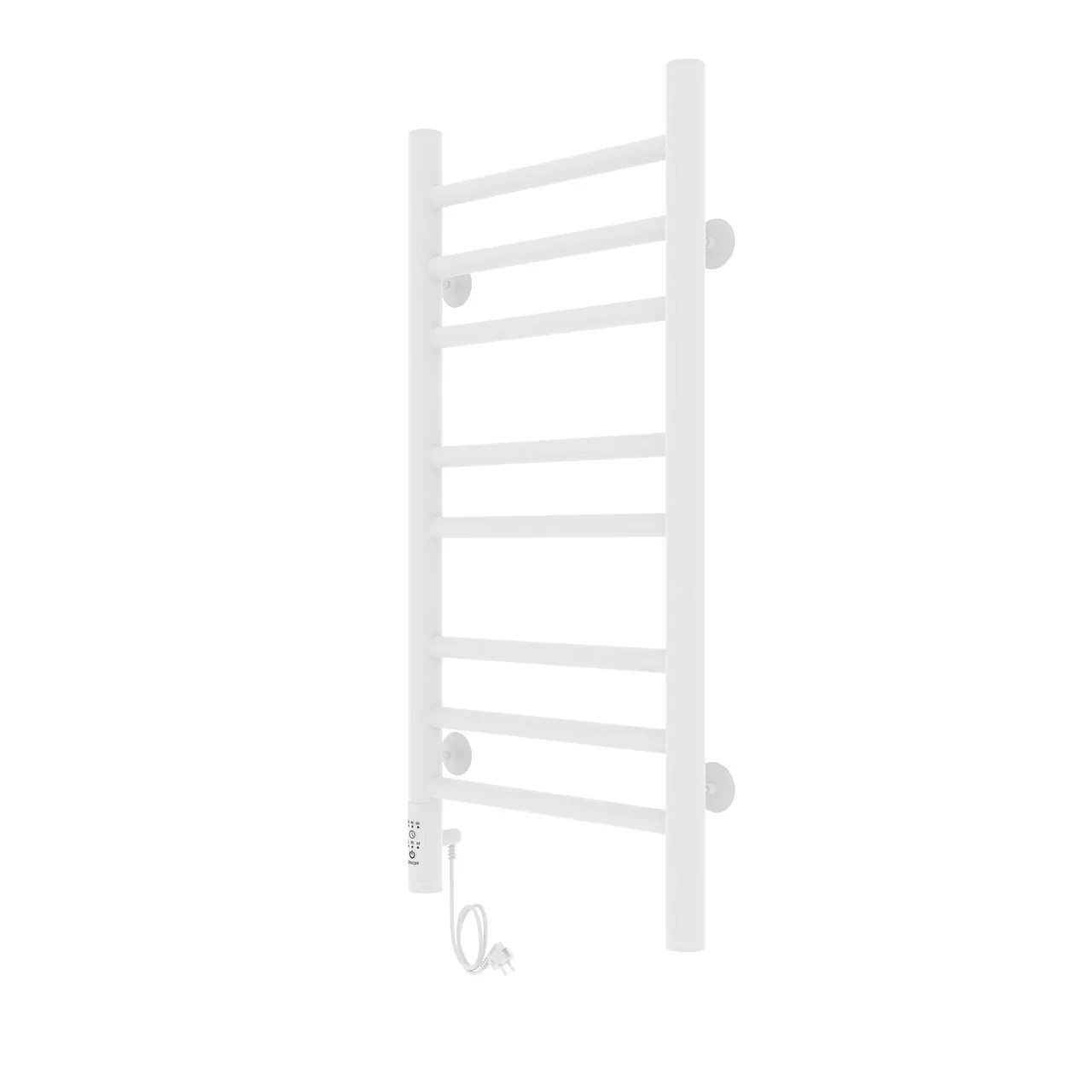 Полотенцесушитель электрический Laris Лаванда ЧК П8 300х700 левый, белый матовый