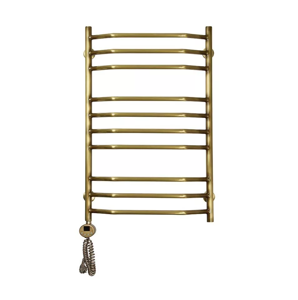 Полотенцесушитель электрический Domoterm Лаура П10 500x800 АБР EL, античная бронза