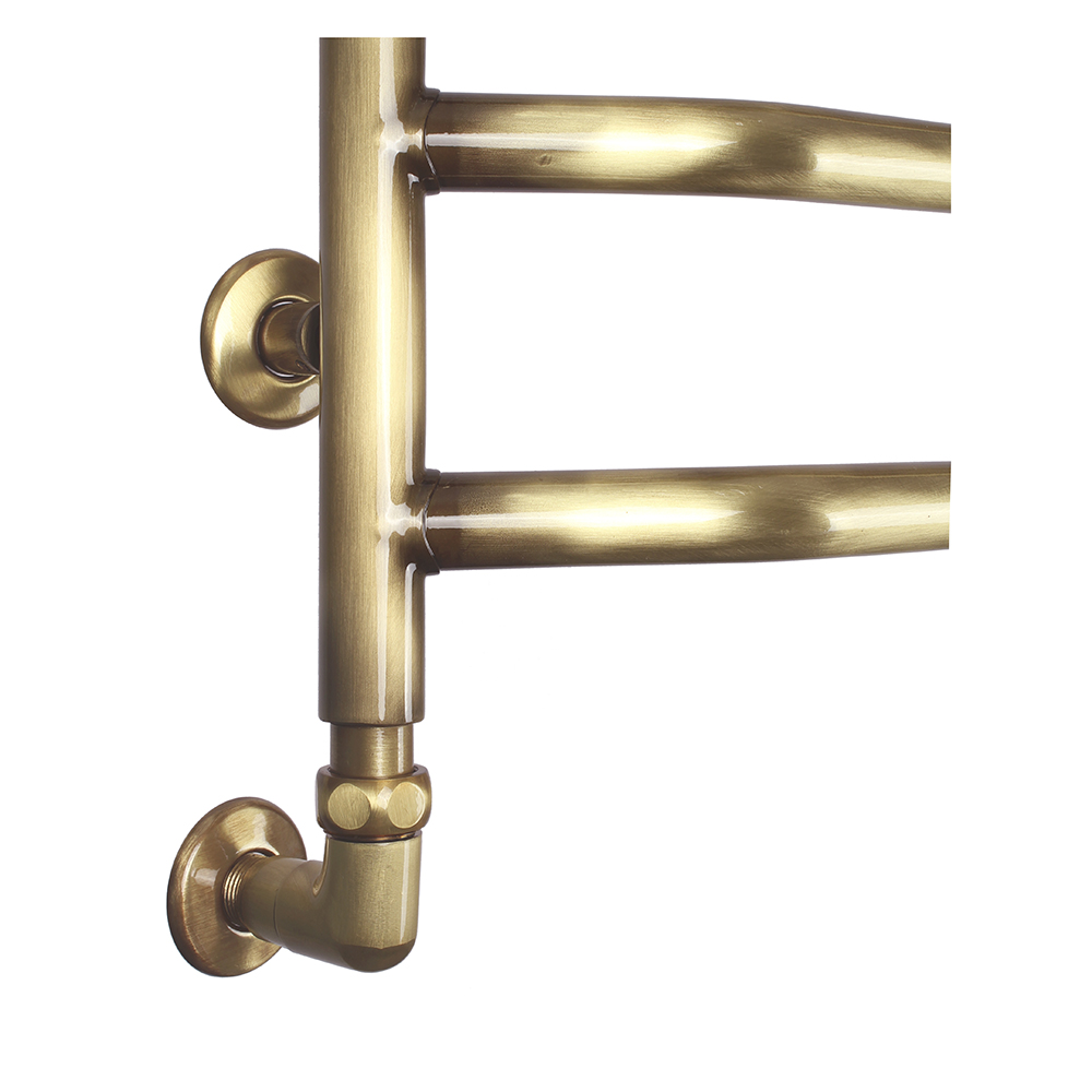 Полотенцесушитель водяной Domoterm Лаура Плюс П6 500x600 АБР античная бронза